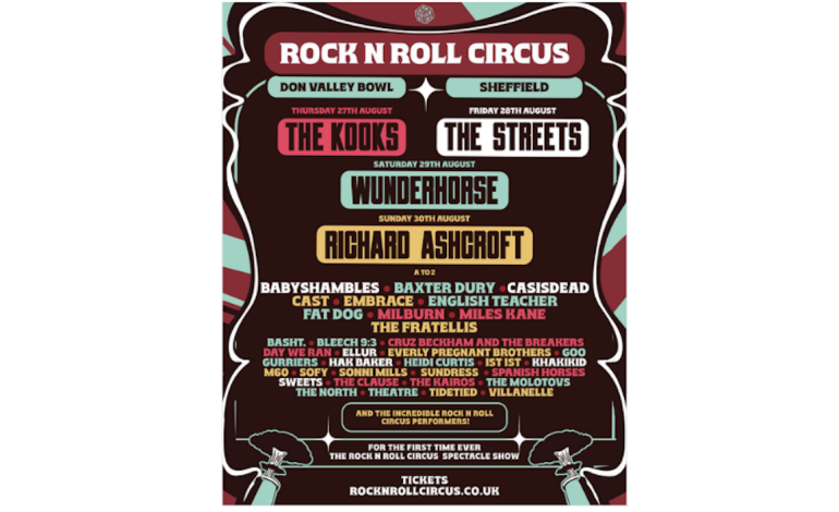 Sheffield’s Rock N Roll Circus 2026 Announce Full Line Up